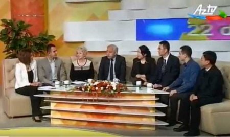 Fəlsəfə İnstitutunun əməkdaşları çin həmkarları ilə birlikdə AzTV-nin 