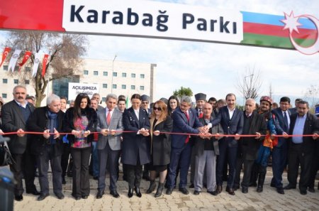 Fəlsəfə İnstitutunun direktoru və şöbə müdiri Türkiyədə Qarabağ parkının və Xocalı abidəsinin açılışında iştirak edib