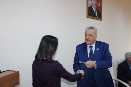 Prezident seçkiləri ərəfəsində Yeni Azərbaycan Partiyasına yeni üzvlərin qəbulu ilə bağlı tədbir keçirilib