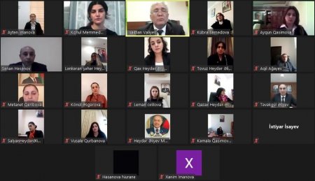 “Ulu Öndərin ruhu şaddır” mövzusunda videokonfrans keçirilib