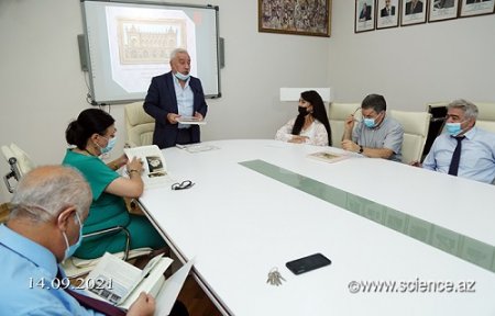 Gənc alim Günel Məliklinin “Azərbaycan Milli Elmlər Akademiyasının şərəfli tarix yolu” kitabının təqdimatı keçirilib