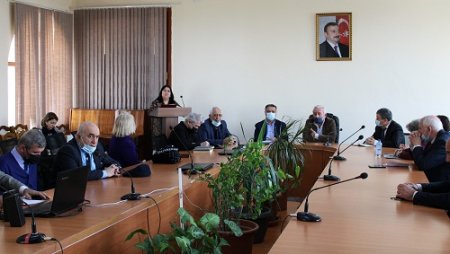 Scientific seminar on "Works of Bakikhanov and his personality" held at the Institute of Philosophy and Sociology