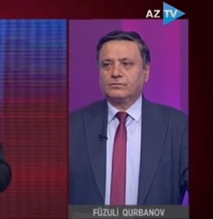 Fəlsəfə elmləri doktoru Füzuli Qurbanov AzTv-nin “Əsas məsələ” verilişinin qonağı olub