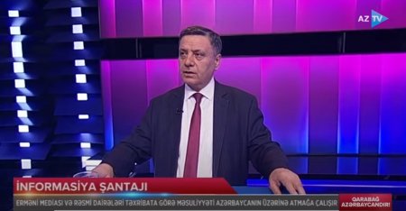 Fəlsəfə elmləri doktoru Füzuli Qurbanov AzTv-nin “Əsas məsələ” verilişinin qonağı olub