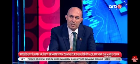 Fəlsəfə üzrə fəlsəfə doktoru Hüseyn İbrahimov ARB-24 televiziyasının qonağı olub