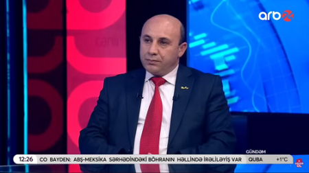 AMEA Azad Həmkarlar İttifaqının sədri Sənan Həsənov ARB 24 kanalında “Gündəm” verilişinin qonağı olub