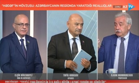 Fəlsəfə və Sosiologiya İnstitutunun direktoru, f.e.d., professor İlham Məmmədzadə AzTv-nin “Hədəf” verilişinin qonağı olub