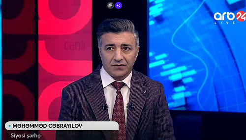 Fəlsəfə üzrə fəlsəfə doktoru Məhəmməd Cəbrayılov ARB-24 televiziyasının qonağı olub