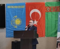 Dosent Faiq Ələkbərli Qazaxıstanda beynəlxalq konfransda məruzə edib