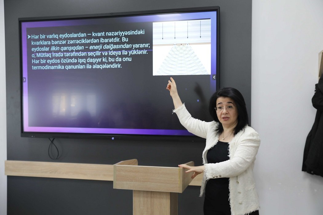 BDU-da “Sufi fenomenologiya: dövrümüzün yeni fəlsəfi sistemi” mövzusunda ustad dərsi keçilib