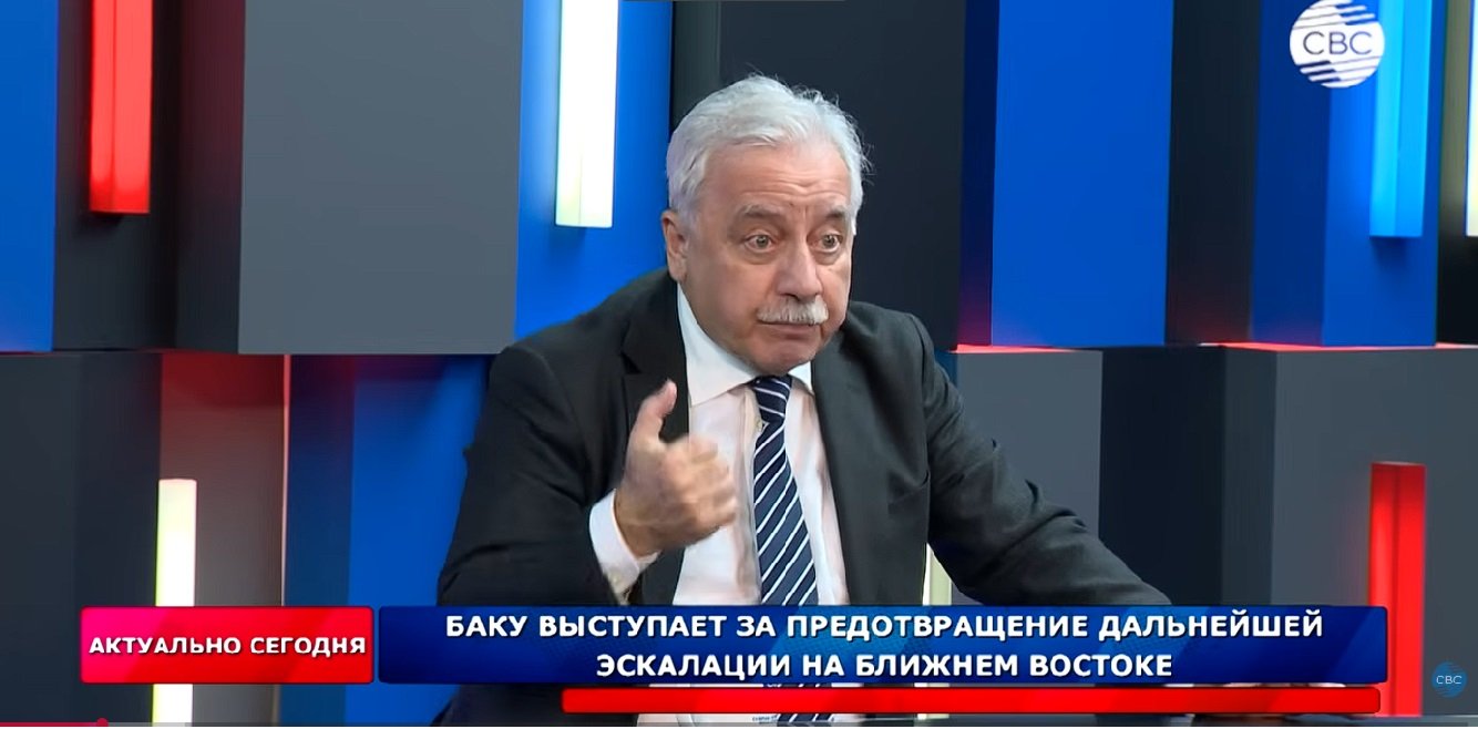 Professor İlham Məmmədzadə "CBC TV Azərbaycan" televiziyasının qonağı olub