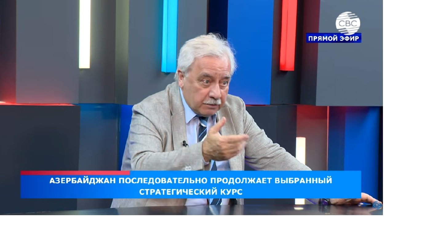 Professor İlham Məmmədzadə "CBC TV Azərbaycan" televiziyasının qonağı olub