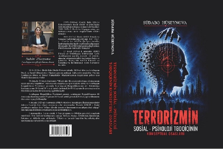 Terrorizmin Sosial-Psixoloji Tədqiqinin Konseptual Əsasları adlı kitab nəşr olunub