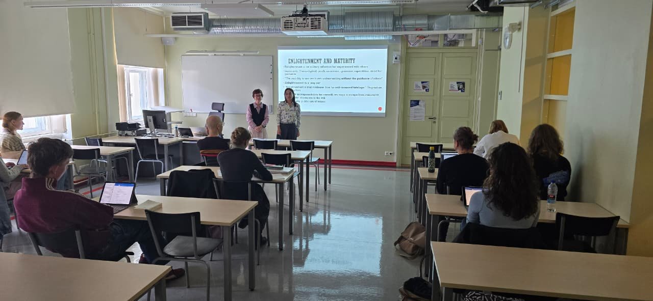 Samirə Dadaşova Tartu Universitetinə elmi ezamiyyətdə olmuşdur